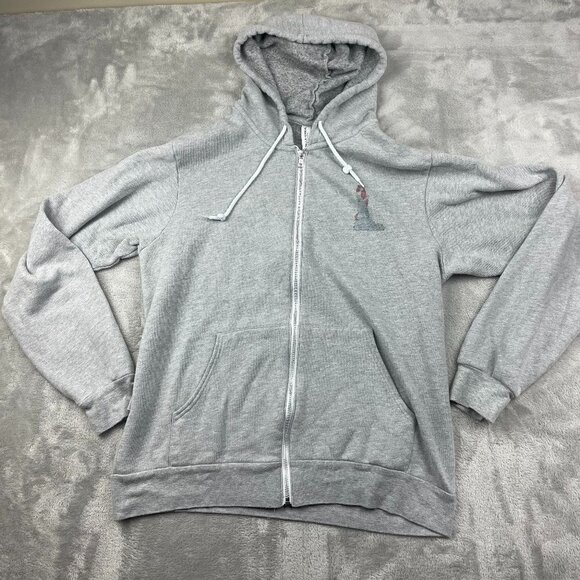 Tops - Bella Canvas Disney Little Mermaid Full Zip Hoodie Sweatshirt Women's Size Large